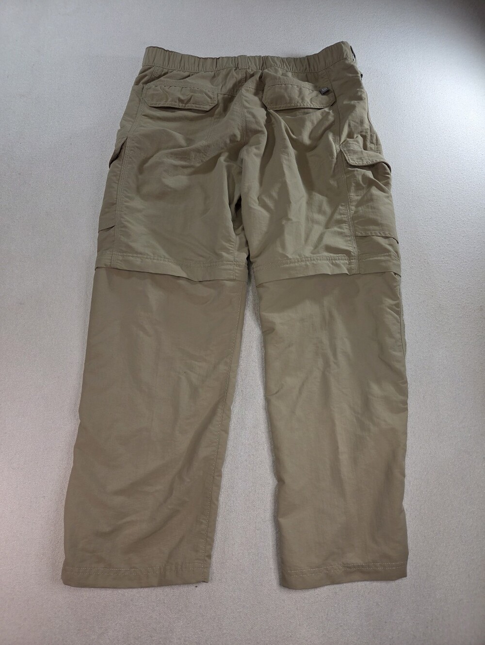 The North Face Khaki Convertible Cargo Pants Mens L - Picture 10 of 11